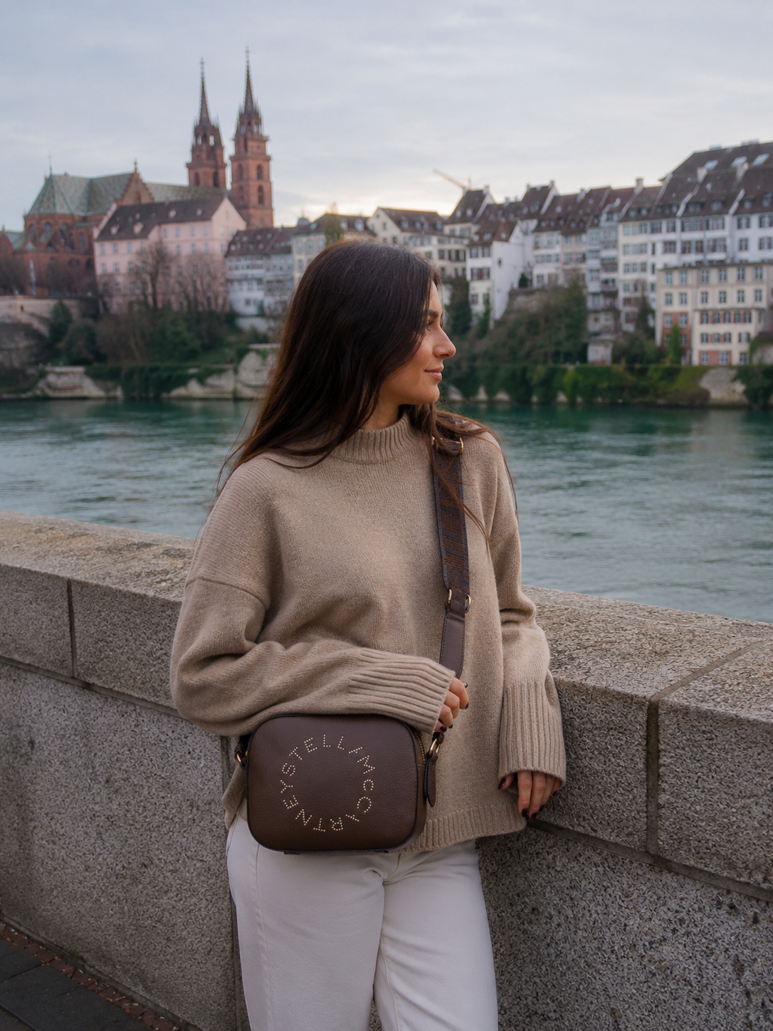 STELLA McCARTNEY LOGO CROSSBODY BAG