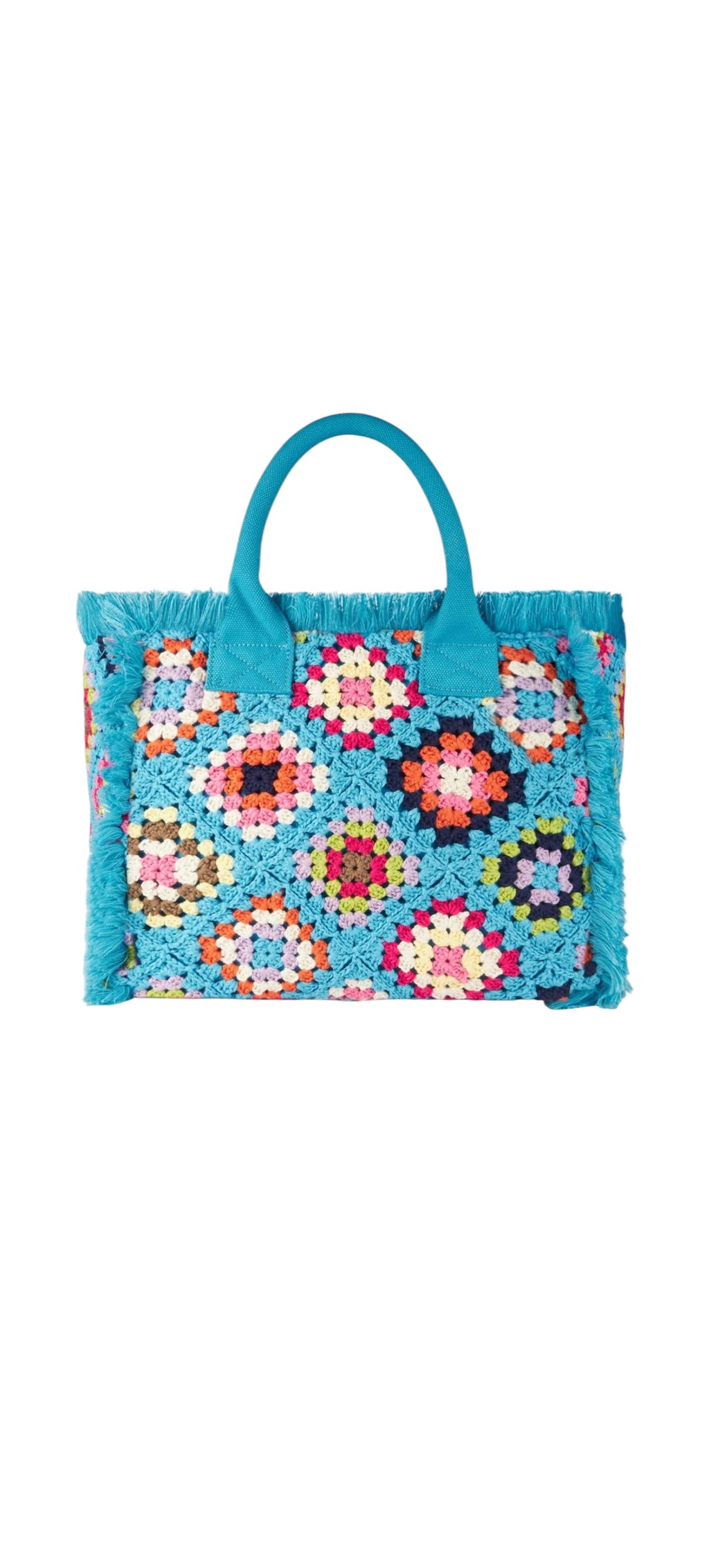 SAINT BARTH MC2 LARGE VANITY CROCHET BAG