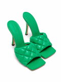 BOTTEGA VENETA PADDED LIDO MULES