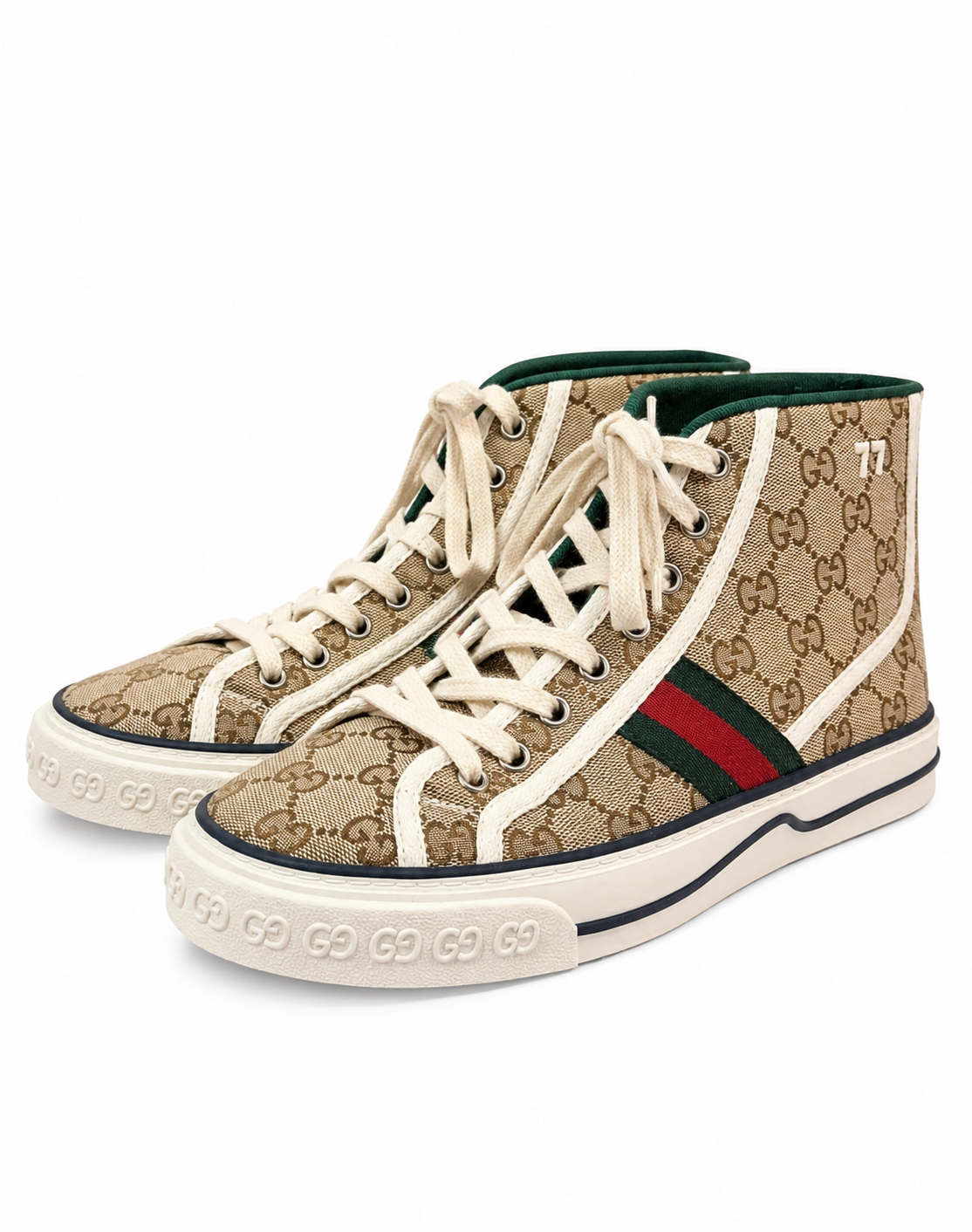 GUCCI TENNIS 1977 HIGH TOP SNEAKERS