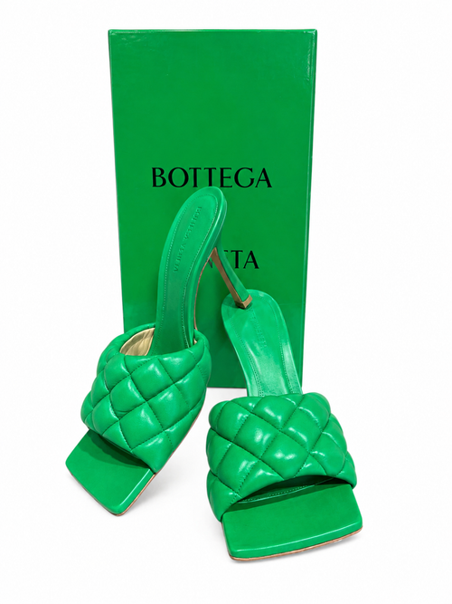 BOTTEGA VENETA PADDED LIDO MULES
