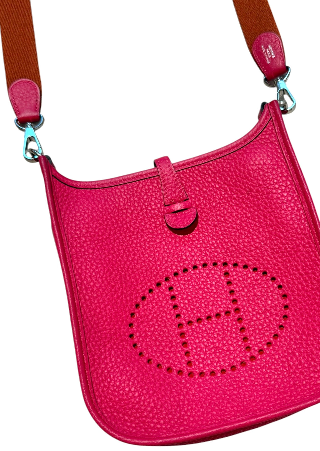 HERMÈS EVELYNE 16 TPM ROSE EXTREME