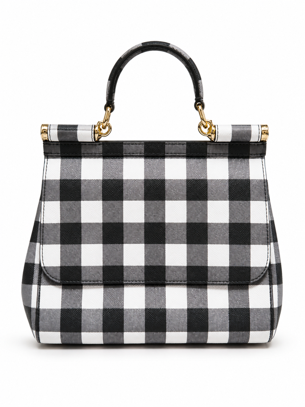 DOLCE & GABBANA SICILY CHECKER BAG