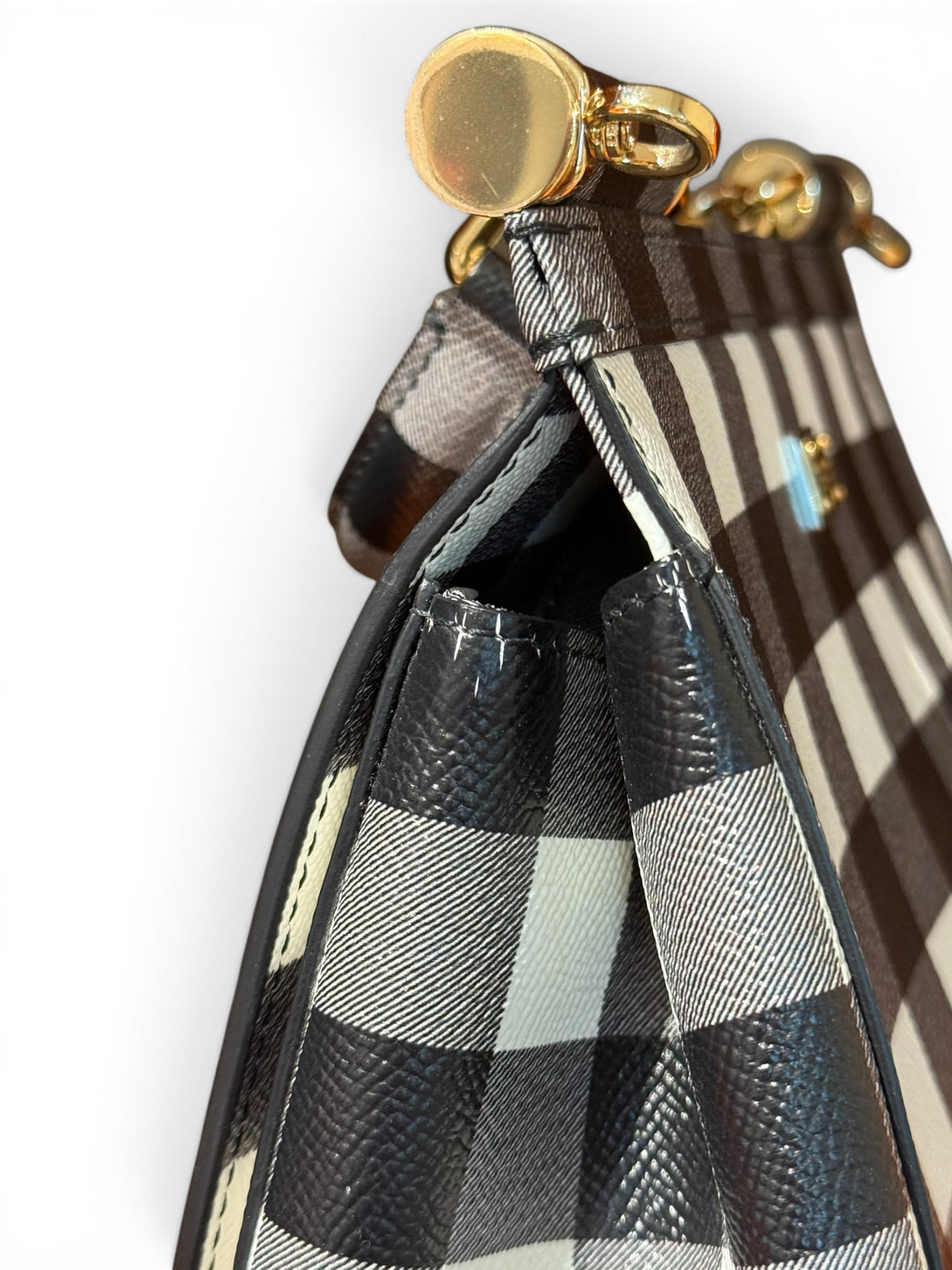 DOLCE & GABBANA SICILY CHECKER BAG