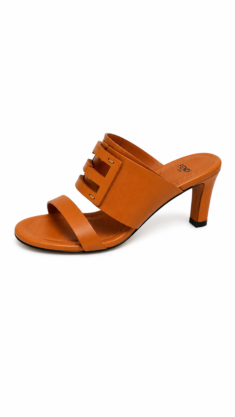FENDI FF LOGO MULES