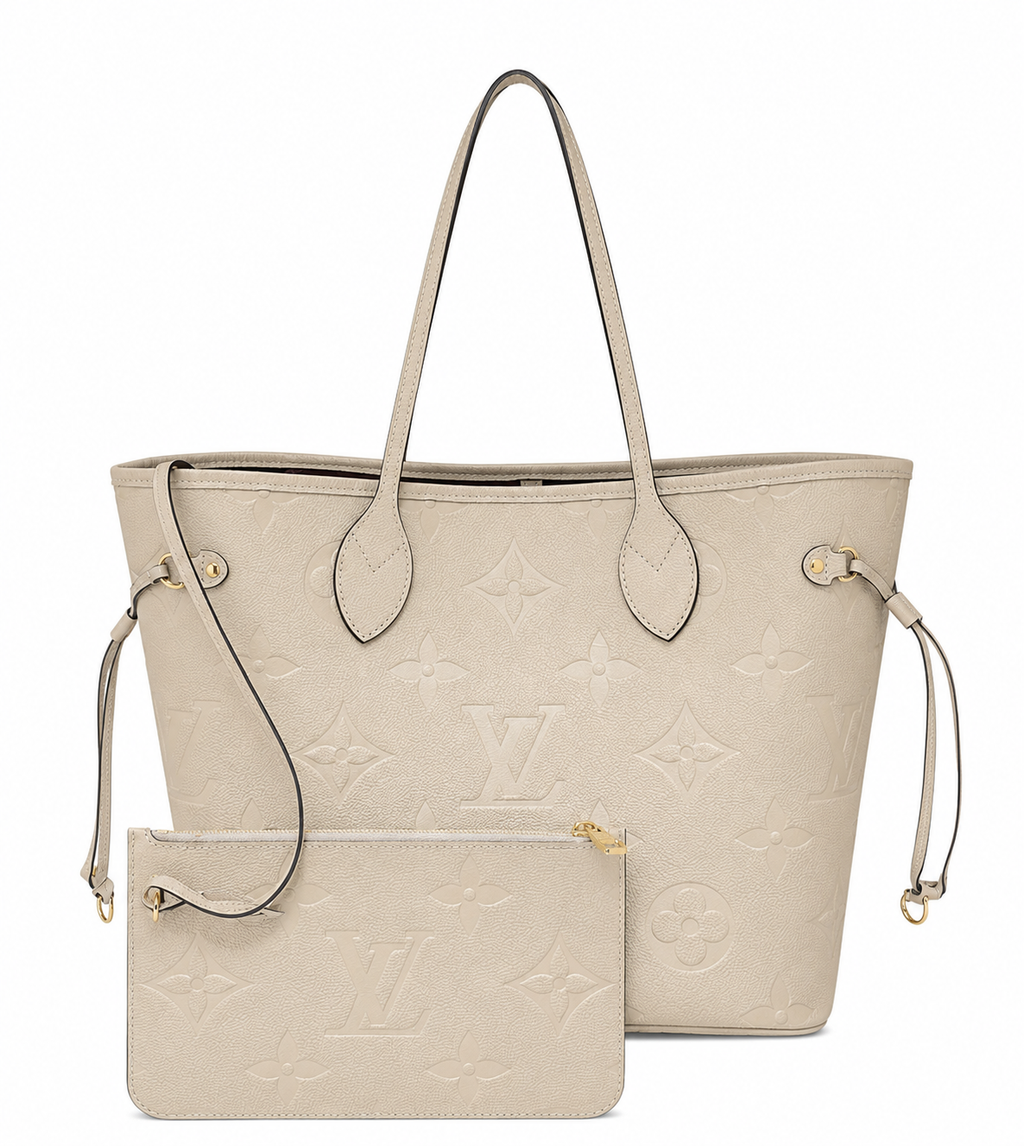 LOUIS VUITTON NEVERFULL MM MONOGRAM EMPREINTE