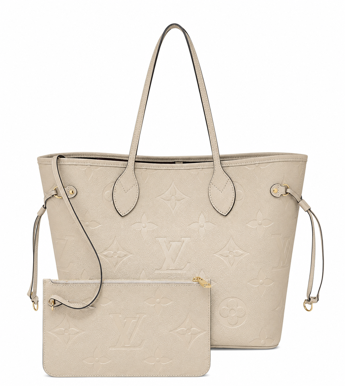 LOUIS VUITTON NEVERFULL MM MONOGRAM EMPREINTE