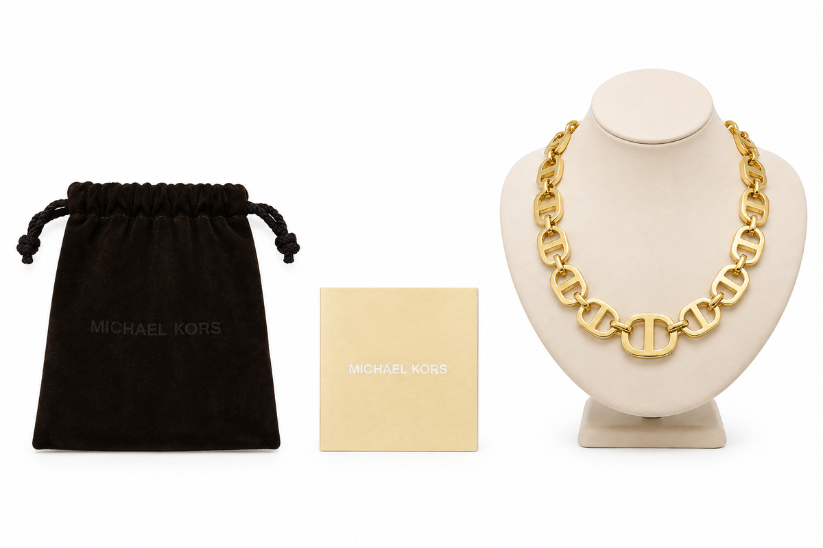 MICHAEL KORS HERITAGE MARITIME LINK NECKLACE