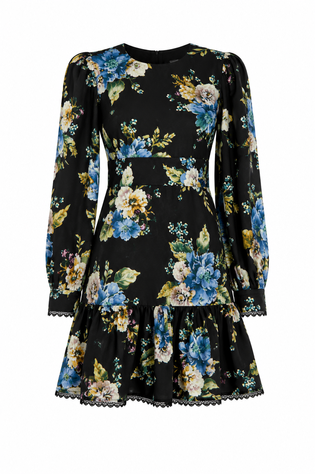 ERDEM RYDAL DRESS CARNATION BOUQUET