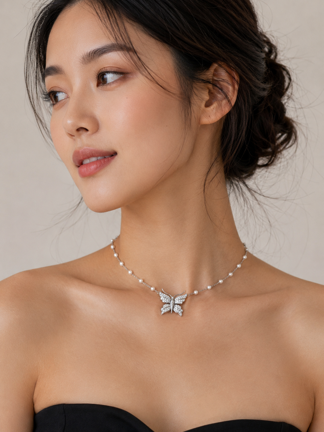 TIFFANY & CO. BUTTERFLY CHOKER