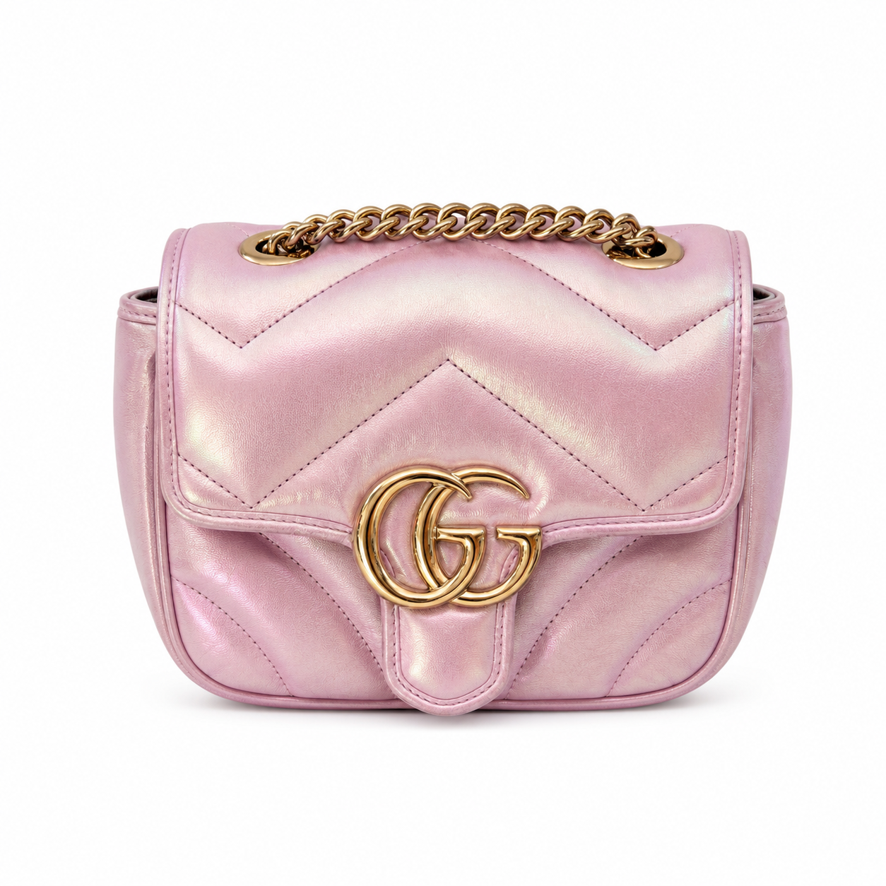 GUCCI GG MARMONT MINI IRIDESCENT