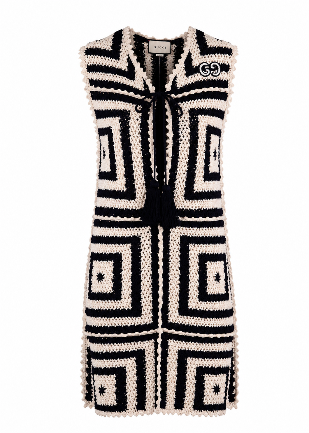 GUCCI CROCHET KNIT DRESS