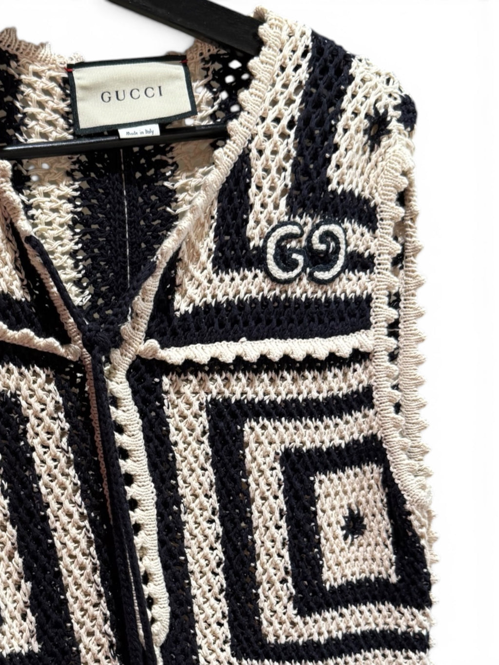 GUCCI CROCHET KNIT DRESS
