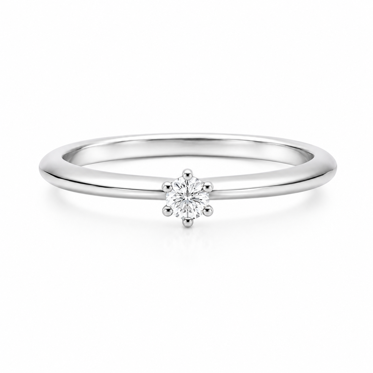 TIFFANY & CO. THE TIFFANY SETTING® PLATIN SOLITAIRE