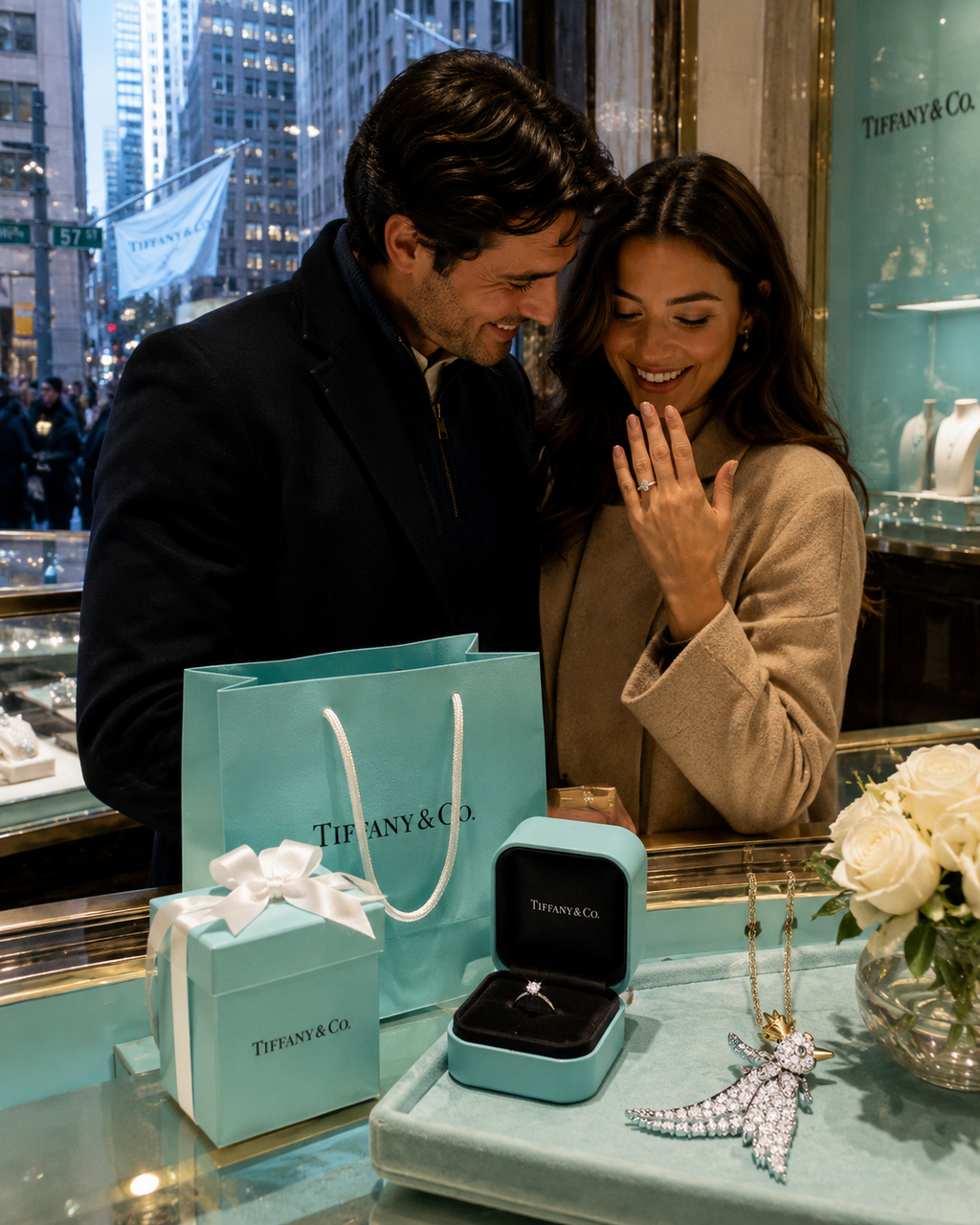 TIFFANY & CO. THE TIFFANY SETTING® PLATIN SOLITAIRE