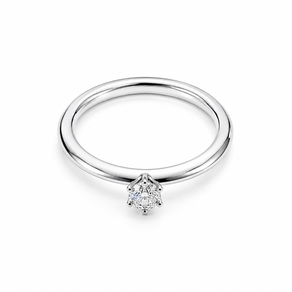 TIFFANY & CO. THE TIFFANY SETTING® PLATIN SOLITAIRE
