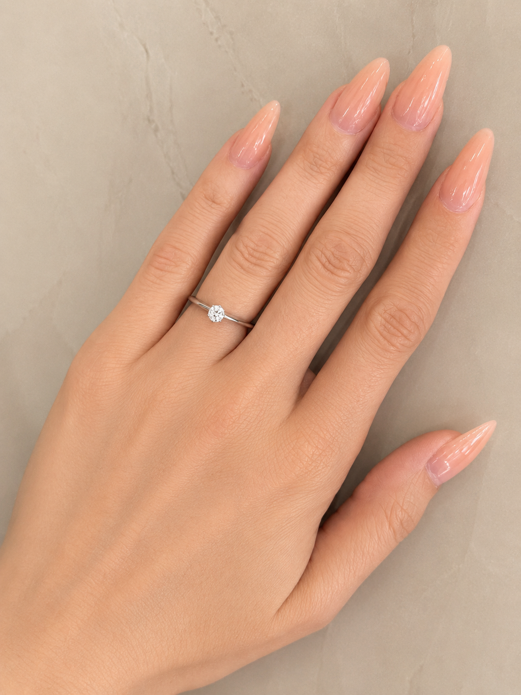 TIFFANY & CO. THE TIFFANY SETTING® PLATIN SOLITAIRE