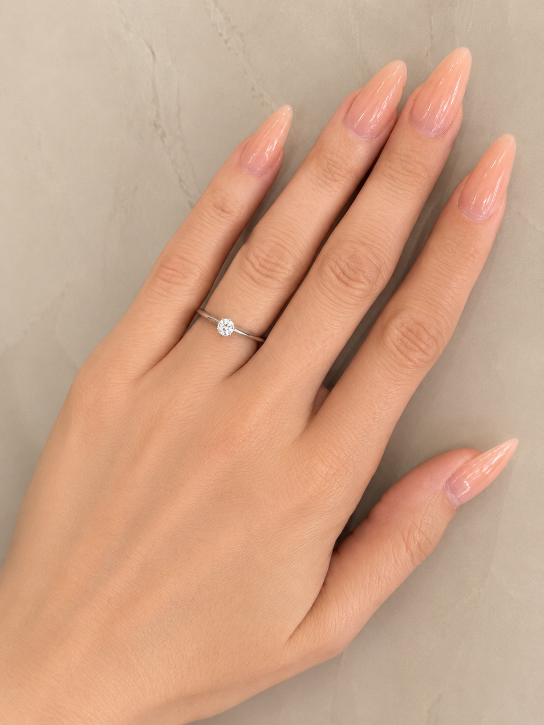 TIFFANY & CO. THE TIFFANY SETTING® PLATIN SOLITAIRE