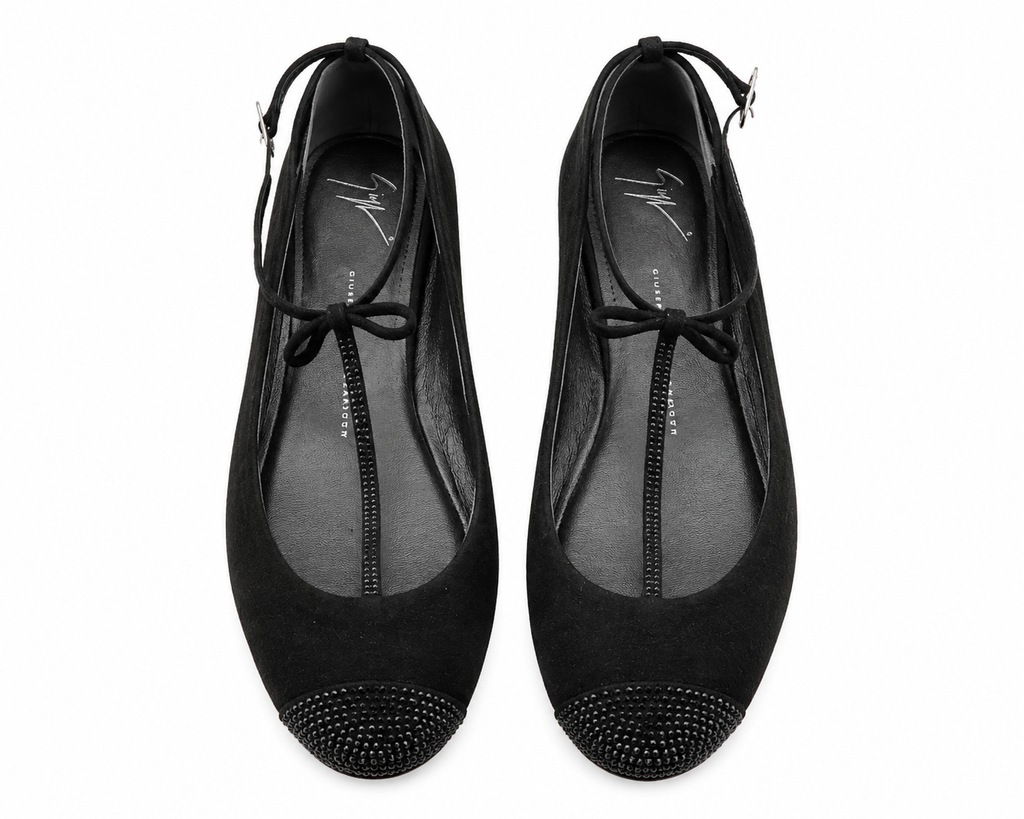 GIUSEPPE ZANOTTI CRYSTAL MARY JANES